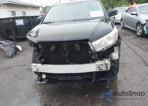 2016 Toyota Highlander Xle V6 from USA, damaged, VIN 5TDJKRFH2GS506095